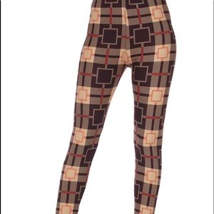 High Waist Buttery Soft Connecting Square Leggings